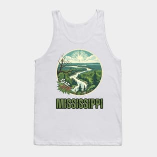 Mississippi State USA Tank Top